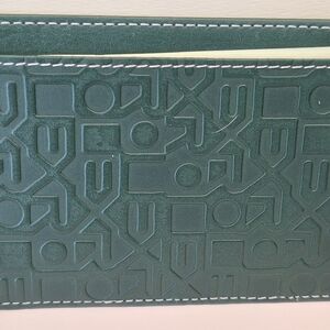 ROLEX embossed Leather Cardcase Note Pad New In Rolex Box